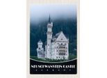 Vianmo Insegna In Legno 30X20 Cm Neuschwanstein Schloss MarienbrüCke