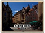 Vianmo Insegna Di Latta 30X40 Cm MüNchen Altstadt Gasthaus