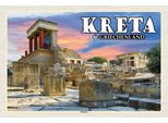 Vianmo Insegna In Legno 12X18 Cm Kreta Griechenland Knossos Palast