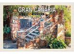 Vianmo Insegna In Legno 12X18 Cm Gran Canaria Spanien Finca Montecristo