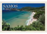 Vianmo Insegna In Legno 12X18 Cm Samos Griechenland Psili Ammos Beach