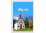 Vianmo Insegna In Legno 30X20 Cm Pitztal Kirche ÖSterreich Natur