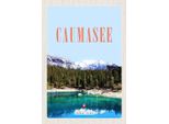 Vianmo Insegna In Legno 30X20 Cm Caumasee Schweiz Schnee Natur