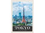 Vianmo Insegna In Legno 30X20 Cm Tokyo Stadt Japan Asien Stadt