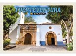 Vianmo Insegna In Legno 12X18 Cm Fuerteventura Spanien Iglesia Nuestra