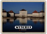 Vianmo Insegna Di Latta 30X40 Cm MüNchen Nymphenburgh