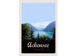 Vianmo Insegna In Legno 30X20 Cm Achensee Wandertour Berge See Natur