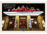 Vianmo Insegna In Legno 20X30 Cm Berlin Deutschland Babylon Kino
