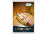 Vianmo Insegna In Legno 30X20 Cm Uruguay SüD Amerika Tipical Food