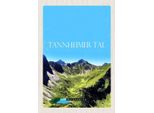 Vianmo Insegna In Legno 30X20 Cm Tannheimer Tal ÖSterreich Berge Natur