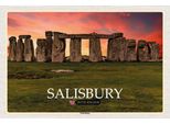 Vianmo Insegna In Legno 20X30 Cm Salisbury Stonchenge England Uk