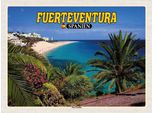 Vianmo Insegna In Legno 30X40 Cm Fuerteventura Spanien Playa Jandia Meer