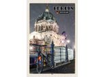 Vianmo Insegna In Legno 30X20 Cm Berlin Deutschland Dom Architektur