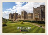 Vianmo Insegna In Legno 30X40 Cm England Uk Windsor Castle