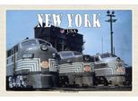 Vianmo Insegna In Legno 12X18 Cm New York New York Central Railroad ZüGe
