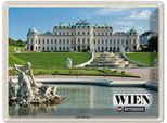 Vianmo Insegna Di Latta 30X40 Cm Wien ÖSterreich Schloss Belvedere