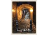 Vianmo Insegna In Legno 40X30 Cm London East End Jack Ripper Tour
