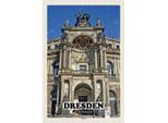 Vianmo Insegna In Legno 30X20 Cm Dresden Zwinger Architektur