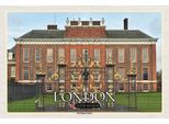 Vianmo Insegna In Legno 20X30 Cm London England Kensington Palace