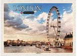 Vianmo Insegna In Legno 30X40 Cm United Kingdom England London Eye