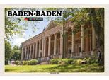 Vianmo Insegna In Legno 20X30 Cm Baden-Baden Lichtentaler-Allee