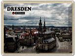 Vianmo Insegna Di Latta 30X40 Cm Dresden Deutschland Altstadt