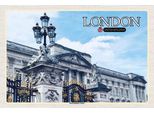 Vianmo Insegna In Legno 20X30 Cm London England Buckingham Palace