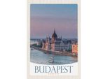 Vianmo Insegna In Legno 30X20 Cm Aussicht Auf Budapest Kirche Ungarn