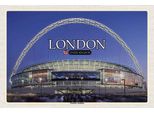 Vianmo Insegna In Legno 20X30 Cm Wembley Stadium London England