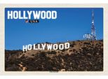 Vianmo Insegna In Legno 12X18 Cm Hollywood Usa Hollywood Hills