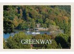 Vianmo Insegna In Legno 20X30 Cm Greenway River Uk England