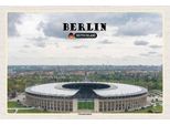 Vianmo Insegna In Legno 20X30 Cm Berlin Olympiastadion Deutschland