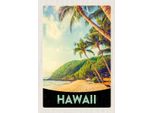Vianmo Insegna In Legno 30X20 Cm Hawai Insel Strand Palmen Sonne