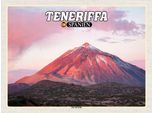 Vianmo Insegna In Legno 30X40 Cm Teneriffa Spanien Pico Del Teide Berg