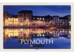 Vianmo Insegna In Legno 20X30 Cm Plymouth Harbour England Uk