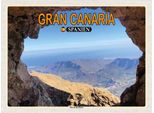 Vianmo Insegna In Legno 30X40 Cm Gran Canaria Spanien Pico De Nieves Berg