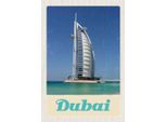Vianmo Insegna In Legno 30X20 Cm Dubai Afrika Strand Meer Hochhaus