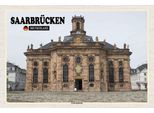 Vianmo Insegna In Legno 20X30 Cm SaarbrüCken Ludwigskirche