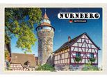 Vianmo Insegna In Legno 20X30 Cm NüRnberg Architektur Kaiserburg