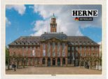 Vianmo Insegna In Legno 30X40 Cm Herne Rathaus
