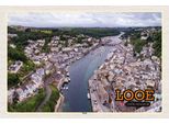 Vianmo Insegna In Legno 20X30 Cm Looe Enlgand United Kingdom Town