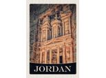 Vianmo Insegna In Legno 30X20 Cm Jordan Mittelalter Architektur