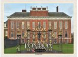Vianmo Insegna In Legno 30X40 Cm London England Kensington Palace
