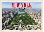 Vianmo Insegna In Legno 30X40 Cm New York Usa Central Park