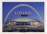 Vianmo Insegna In Legno 30X40 Cm Wembley Stadium London England