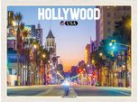 Vianmo Insegna In Legno 30X40 Cm Hollywood Usa Hollywood Boulevard