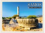 Vianmo Insegna In Legno 30X40 Cm Samos Griechenland Tempel Der Hera