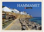 Vianmo Insegna In Legno 30X40 Cm Hammamet Tunesien Meer Strand