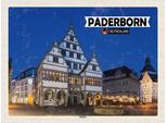 Vianmo Insegna In Legno 30X40 Cm Paderborn Rathaus Altstadt