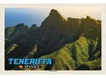 Vianmo Insegna In Legno 12X18 Cm Teneriffa Spanien Anaga Gebirge